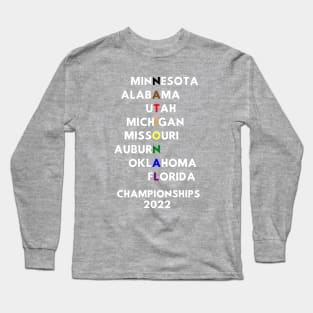 NCAA Nationals 2022 Rainbow Long Sleeve T-Shirt